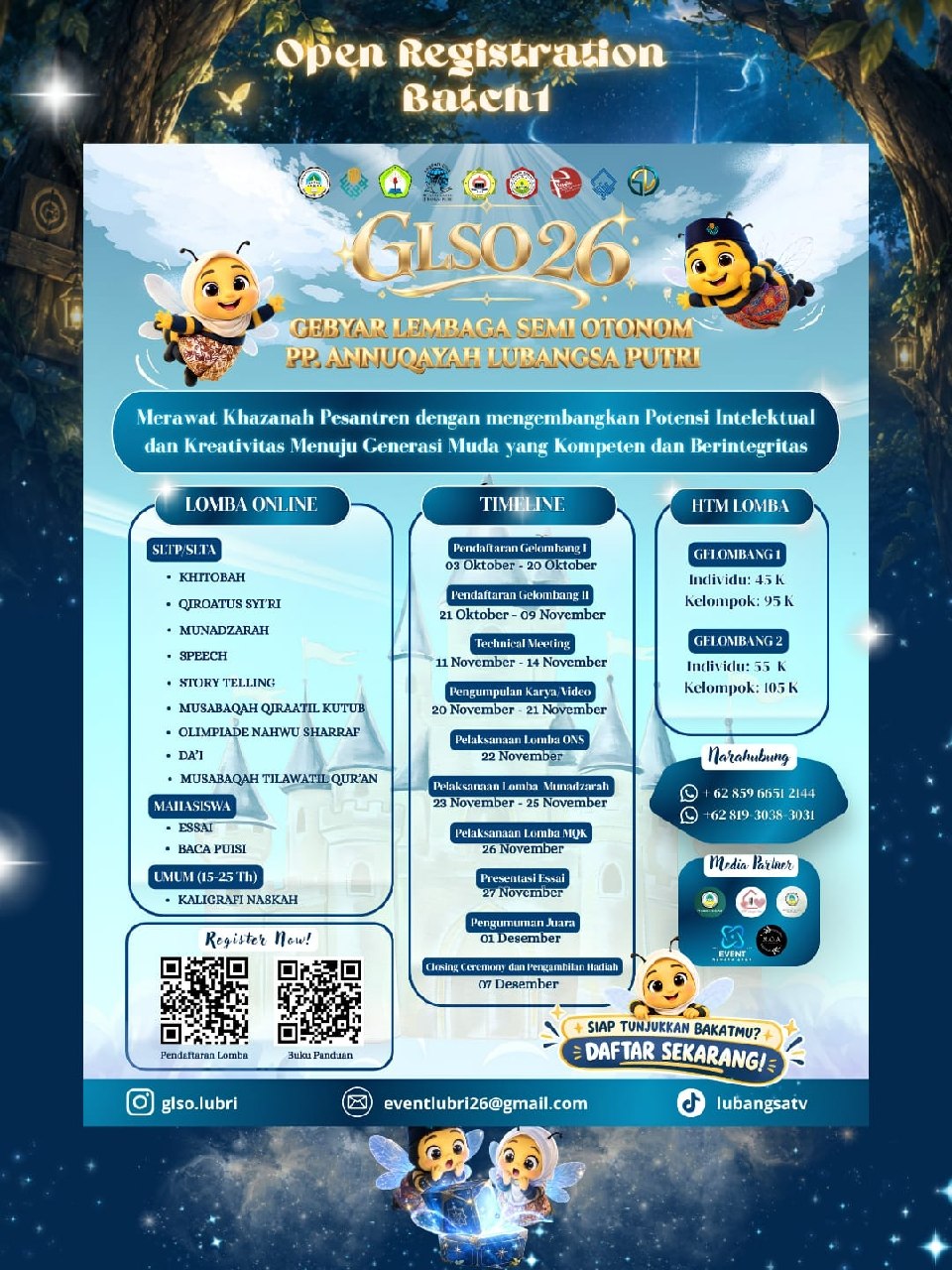 GEBYAR LEMBAGA SEMI OTONOM PP. AN-NUQAYAH LUBANGSA PUTRI 2026